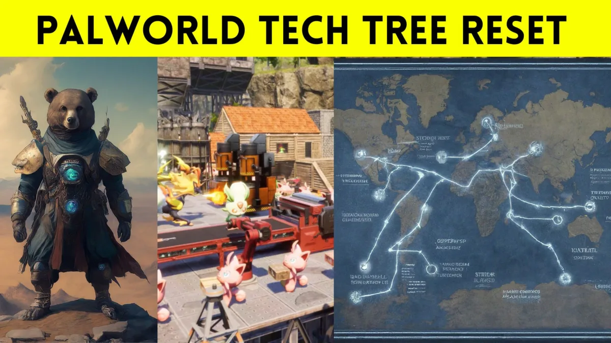 Palworld Tech Tree Reset