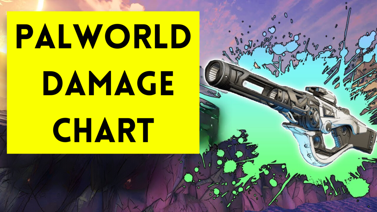 Palworld damage chart