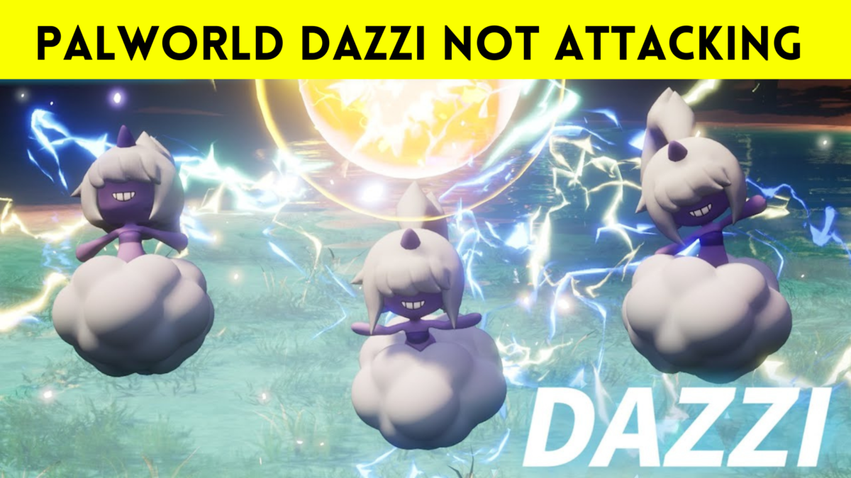 Palworld dazzi not attacking solution