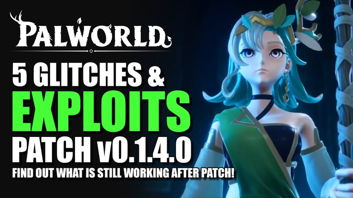 palworld 1.4.0 patch notes fixes