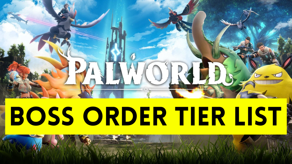 palworld boss order tier list