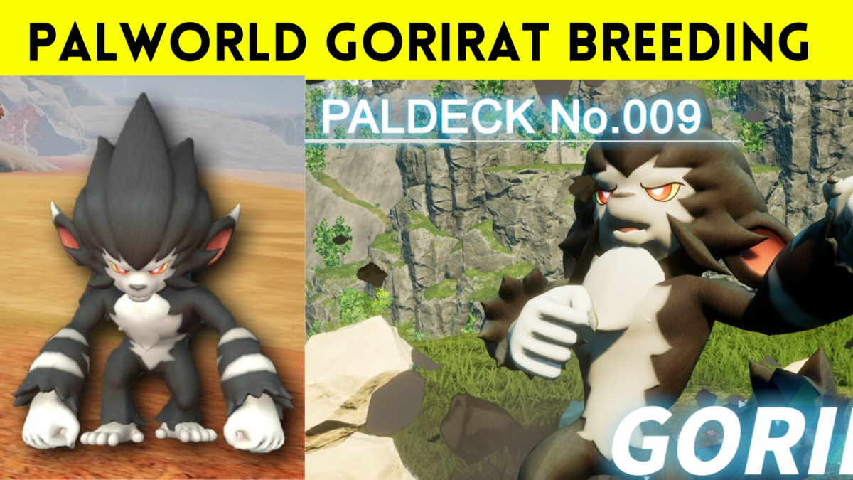 palworld gorirat breeding