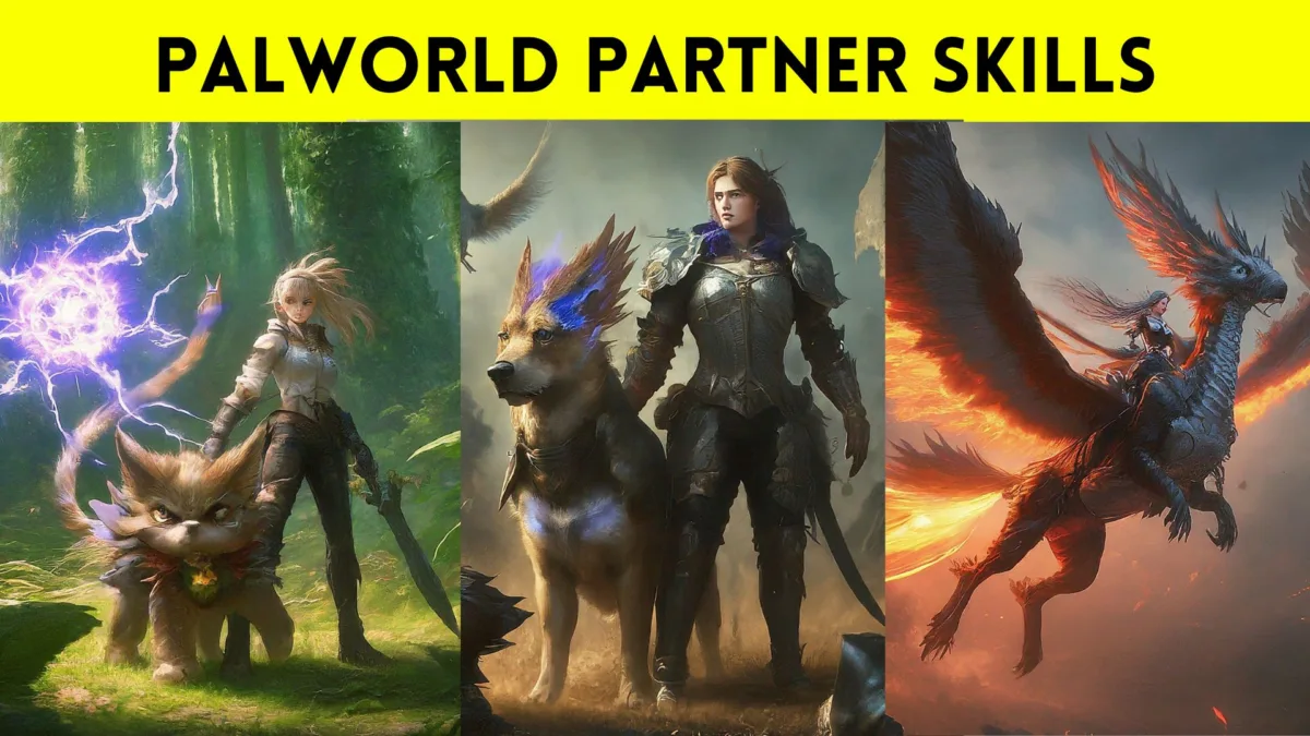 Palworld partner skills level up