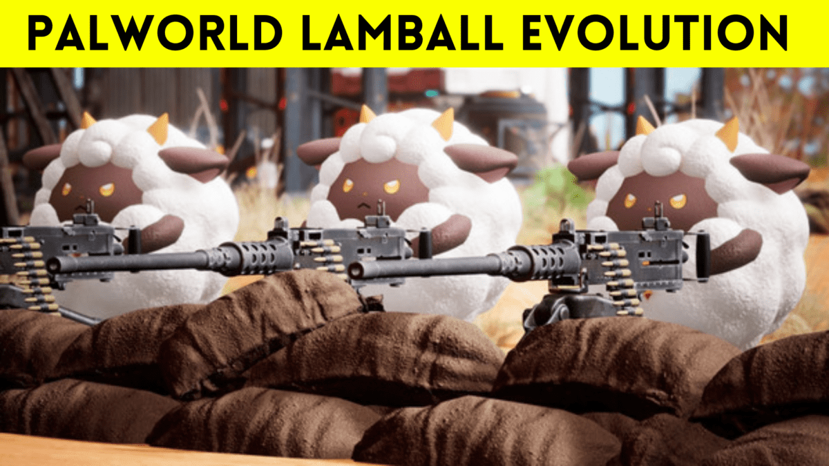 palworld lamball evolution