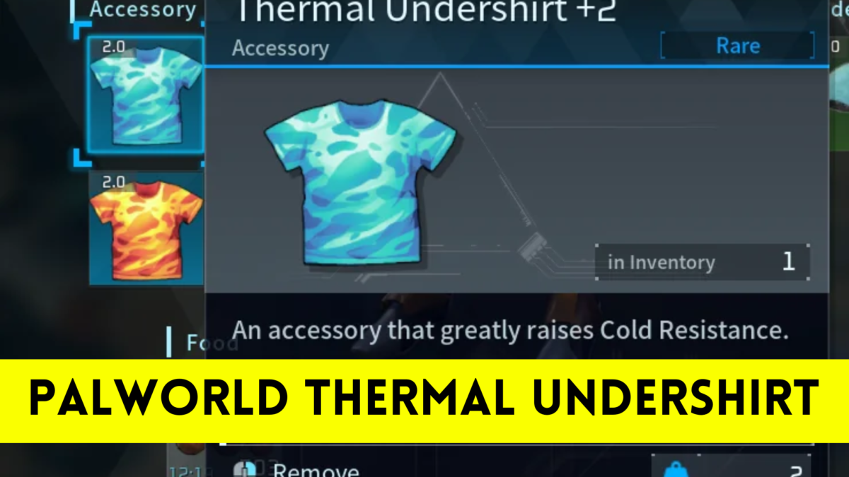 palworld thermal undershirt